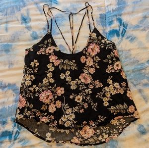 Three Days Strappy Floral Cami